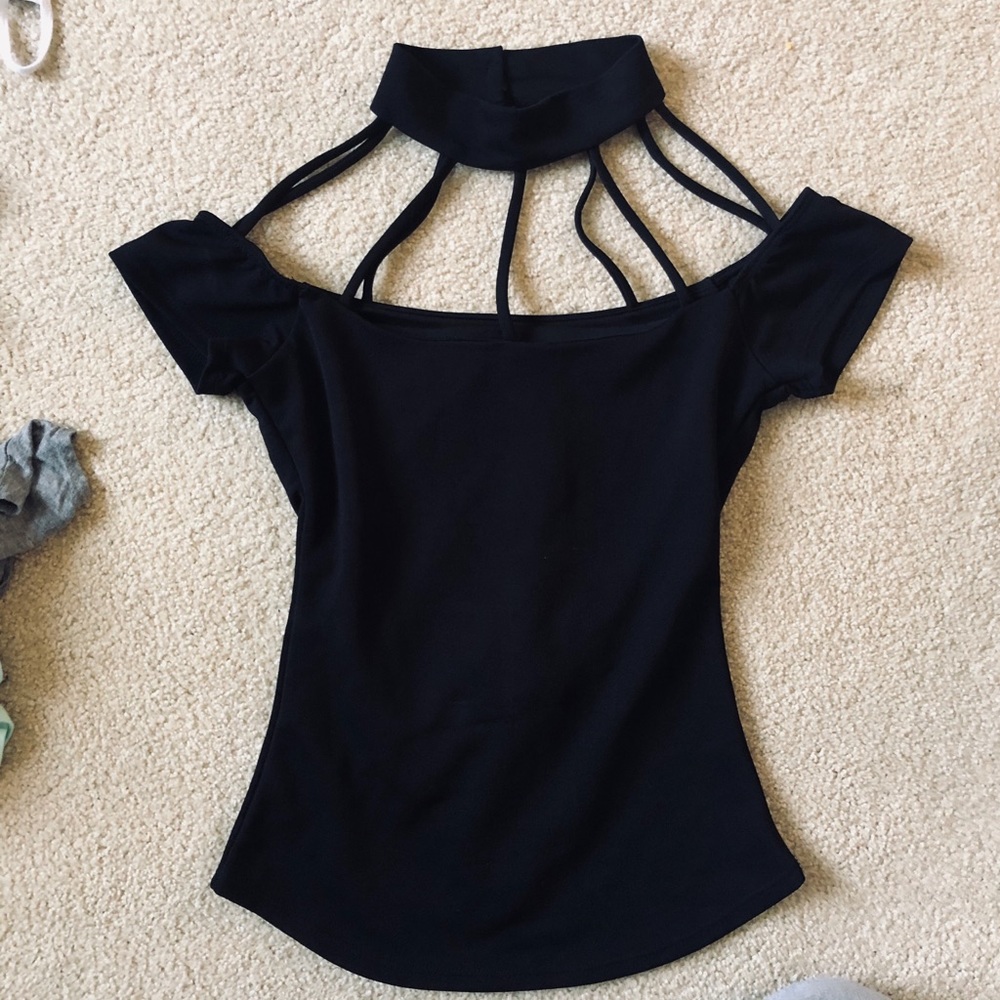 Black A’gaci Top